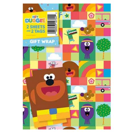 Hey Duggee Gift Wrap & Tags £1.89